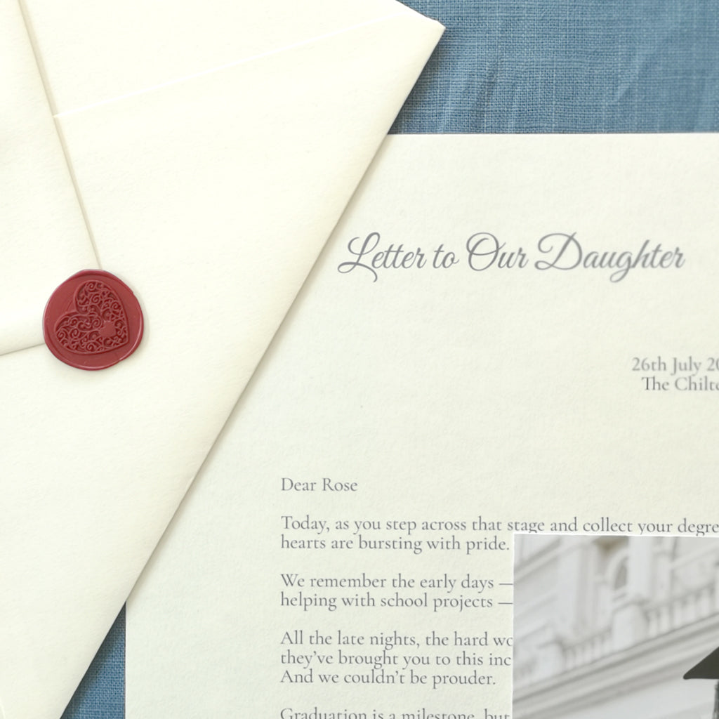 A Letter To Our Son/Daughter On Their Graduation