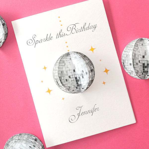 Personalised Strictly Come Dancing Style Birthday Card