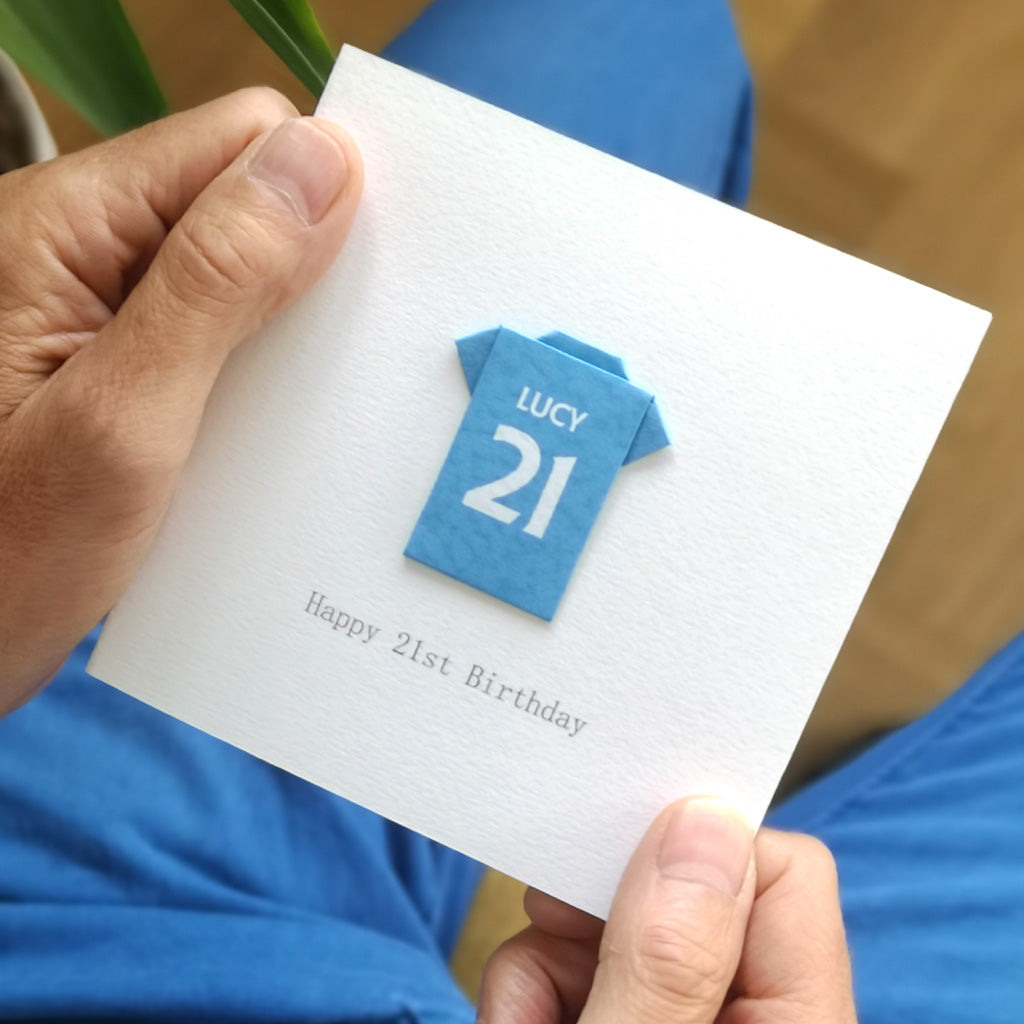 Personalised Football 40th Forty Birthday Card