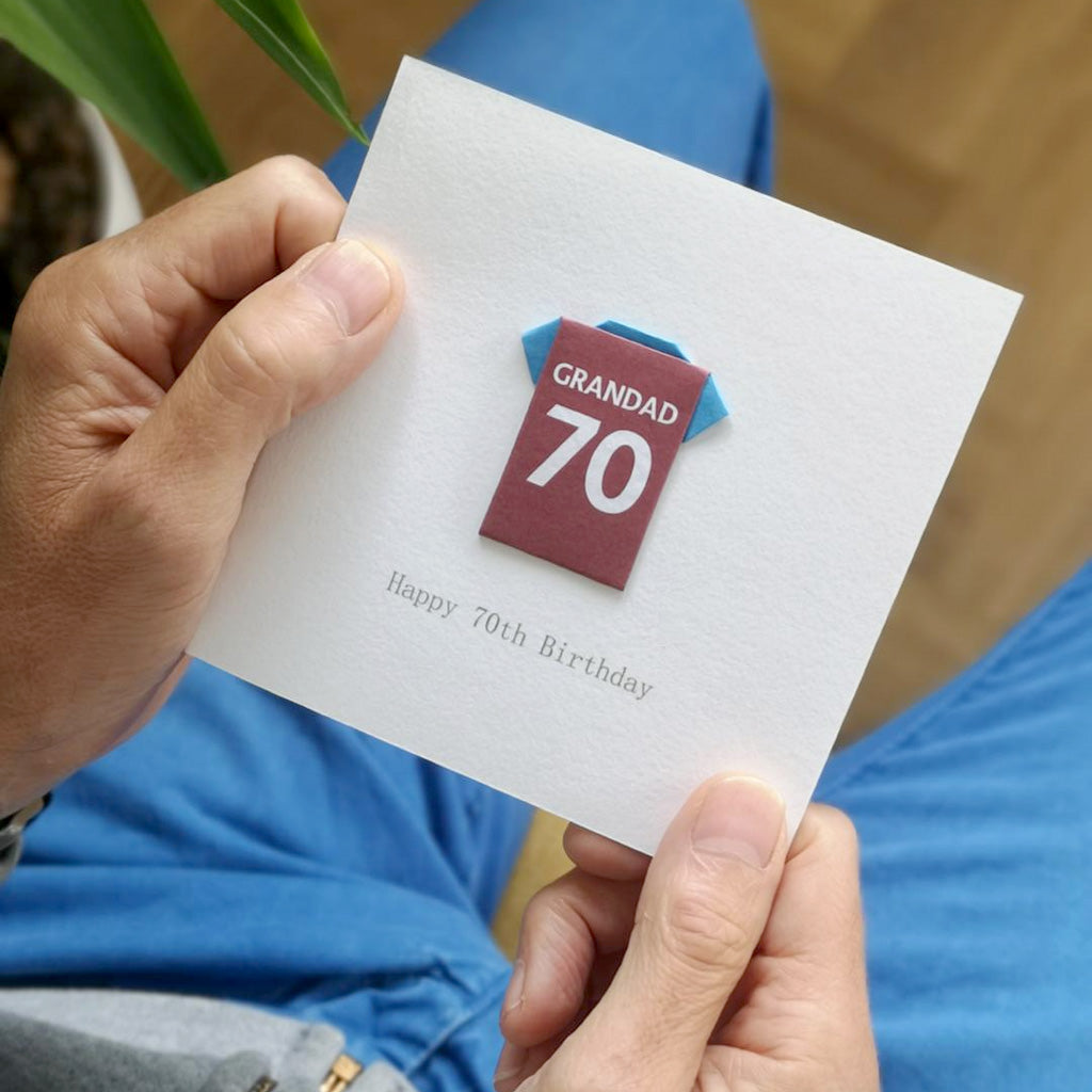 Personalised Football 40th Forty Birthday Card