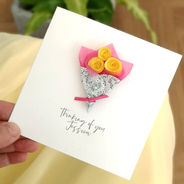Personalised Thinking of you Card