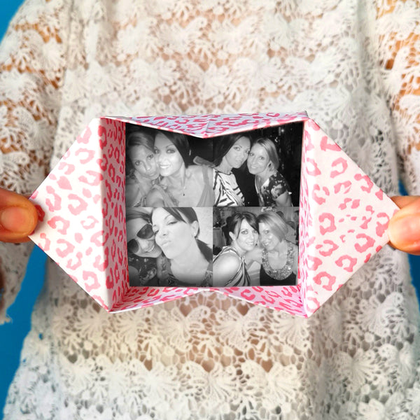 Origami birthday keepsake